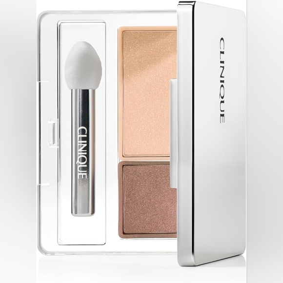 Clinique Duo All About Shadow Multi Shade Palette Clinique 14 Strawberry Fudge - Picture 5 of 6